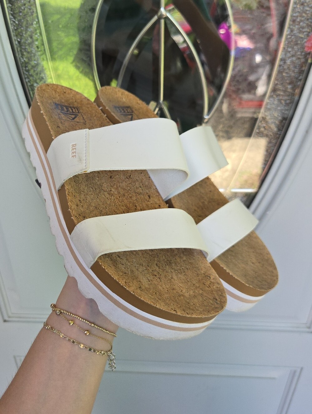 REEF Womens Cushion Vista Hi Cloud Sandal